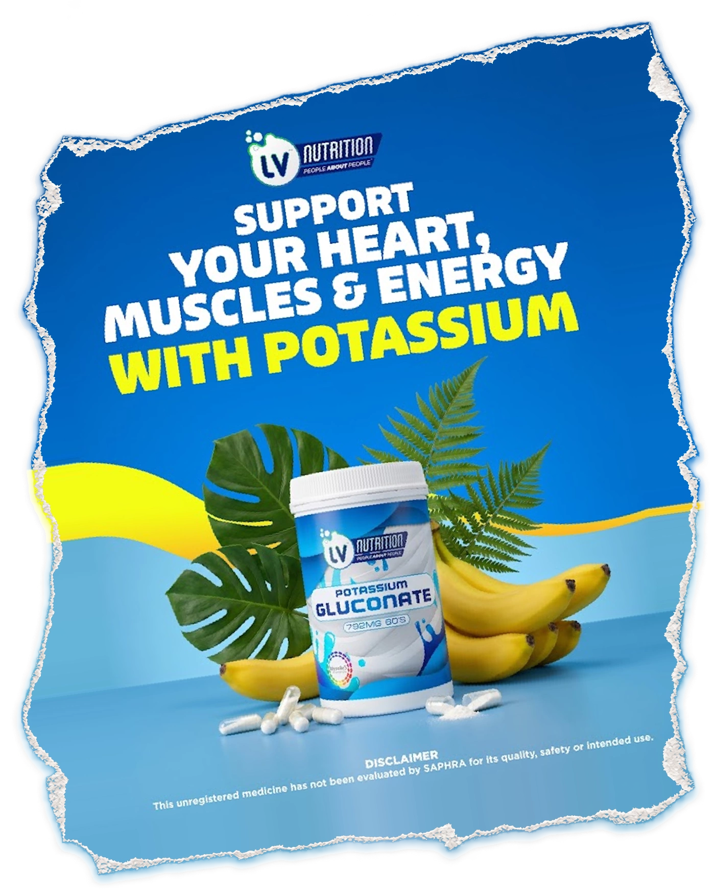 LV Nutrition potassium product social post